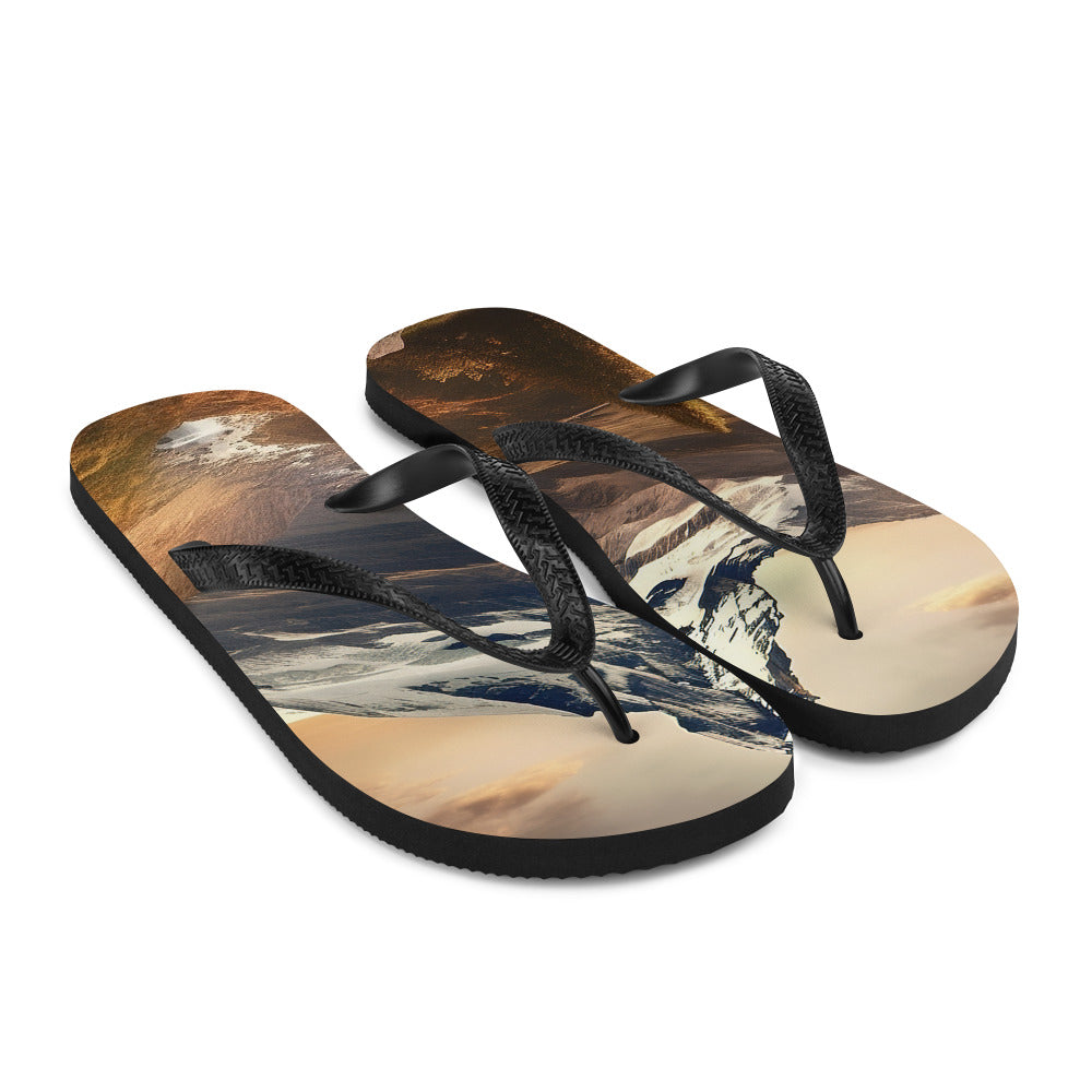 Matterhorn - Epische Malerei - Landschaft - Flip Flops berge xxx