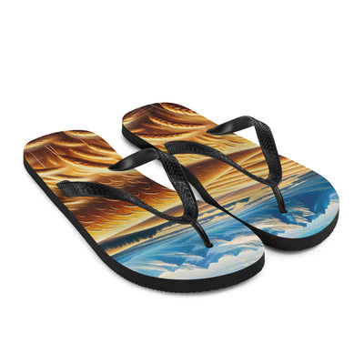 Ölgemälde eines weiten bayerischen Weizenfeldes, golden im Wind (TR) - Flip Flops xxx yyy zzz