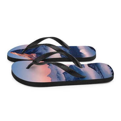 Matternhorn - Nebel - Berglandschaft - Malerei - Flip Flops berge xxx