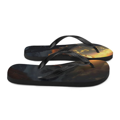 Himalaya Gebirge, Sonnenuntergang - Landschaft - Flip Flops berge xxx