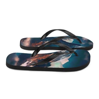 Berge und Nebel - Flip Flops berge xxx