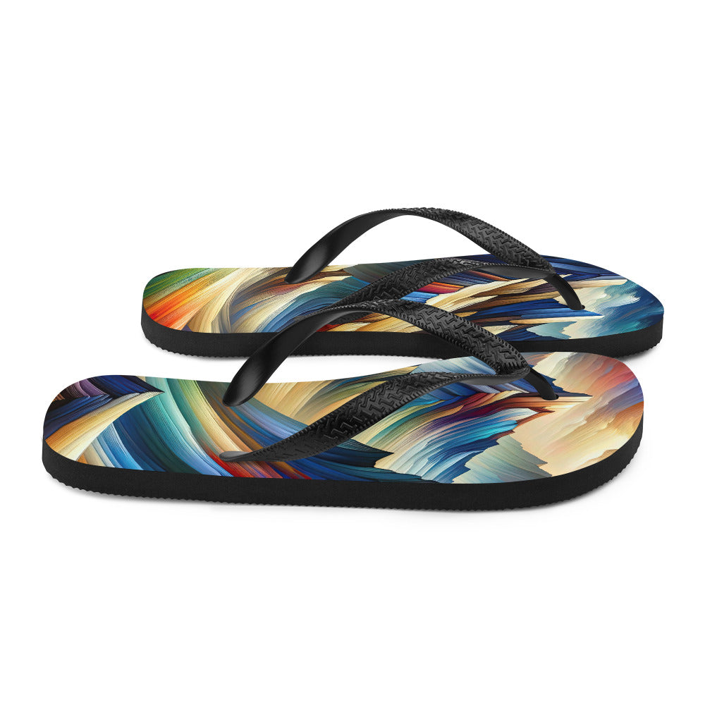 Dramatische Alpengipfel: Abstrakte und beeindruckende Kunst der Berge - Flip Flops berge xxx yyy zzz