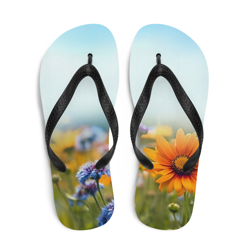 Foto von Blumen im Sonnenschein - Nahaufnahme - Flip Flops camping xxx