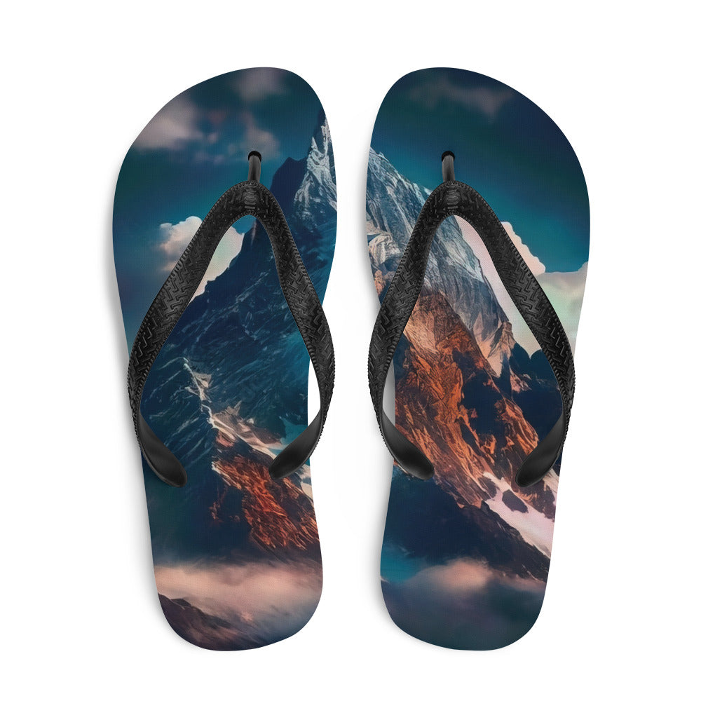 Berge und Nebel - Flip Flops berge xxx