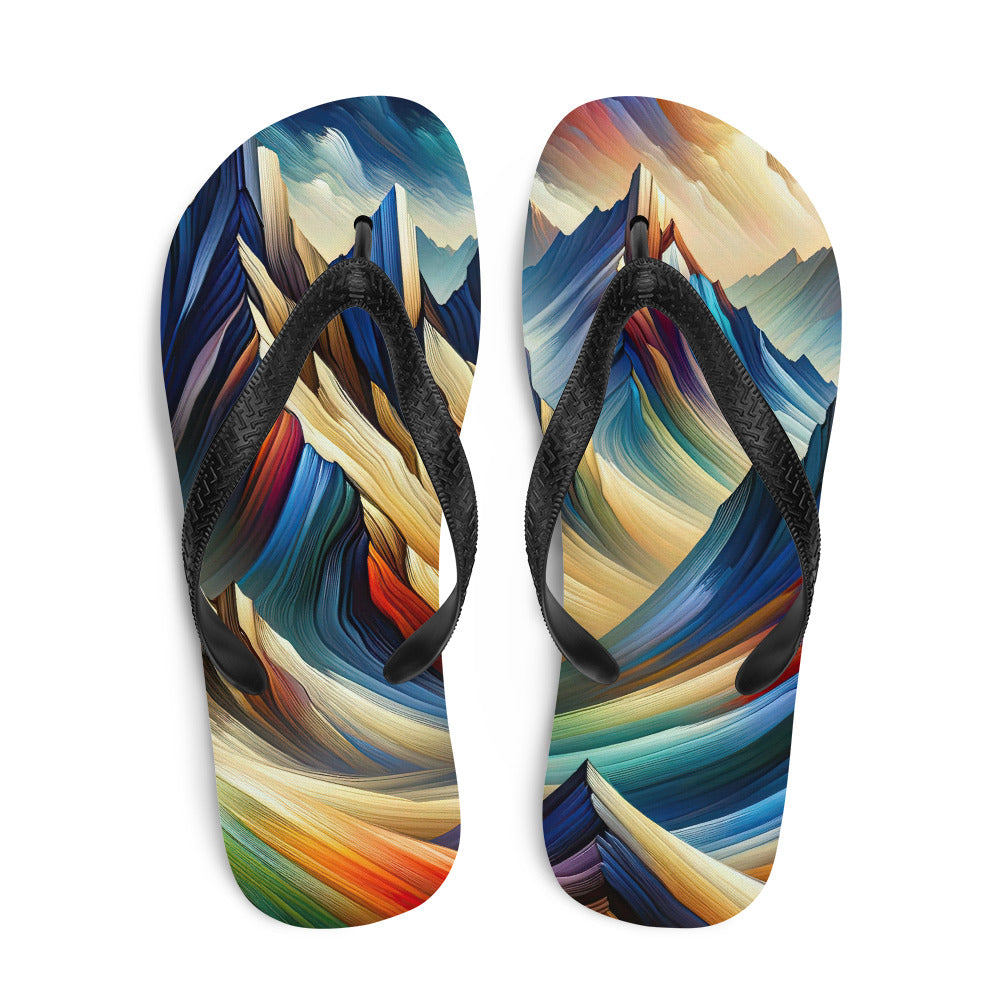 Dramatische Alpengipfel: Abstrakte und beeindruckende Kunst der Berge - Flip Flops berge xxx yyy zzz