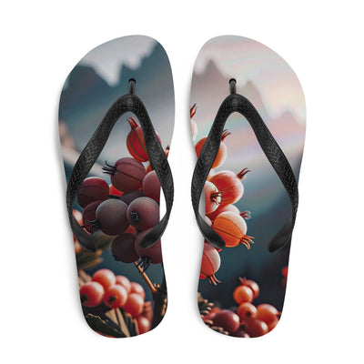 Foto einer Gruppe von Alpenbeeren mit kräftigen Farben und detaillierten Texturen - Flip Flops berge xxx yyy zzz