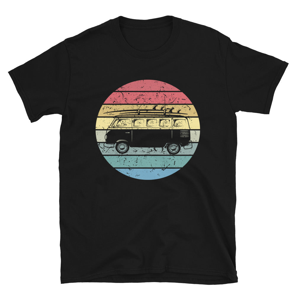 Camping Vintage - T-Shirt (Unisex) camping Schwarz