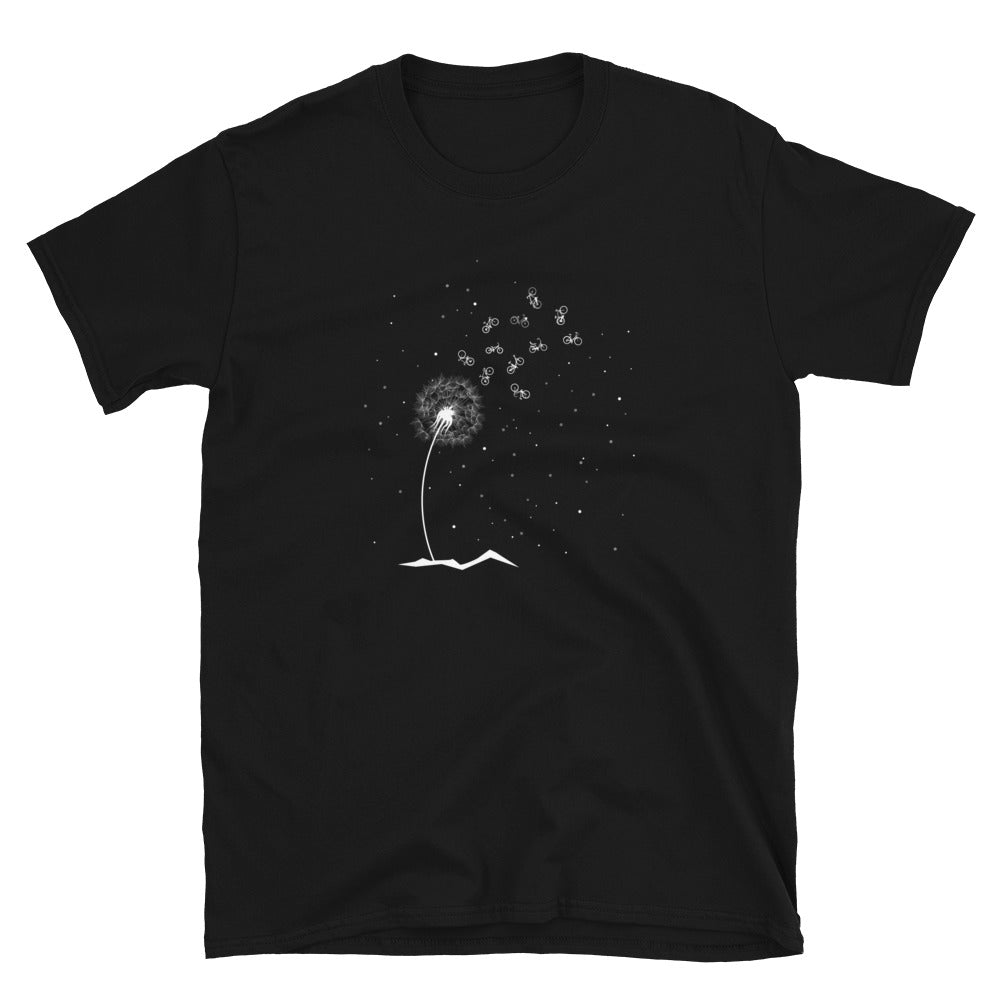 Pusteblume Fahrräder - T-Shirt (Unisex) fahrrad mountainbike Schwarz