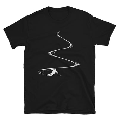 Skibrettln - T-Shirt (Unisex) ski Schwarz