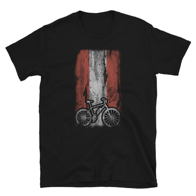 Österreich-Flagge Und E-Bike - T-Shirt (Unisex) e-bike Black