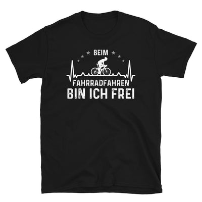 Beim Fahrradfahren Bin Ich Frel 3 - T-Shirt (Unisex) fahrrad Black