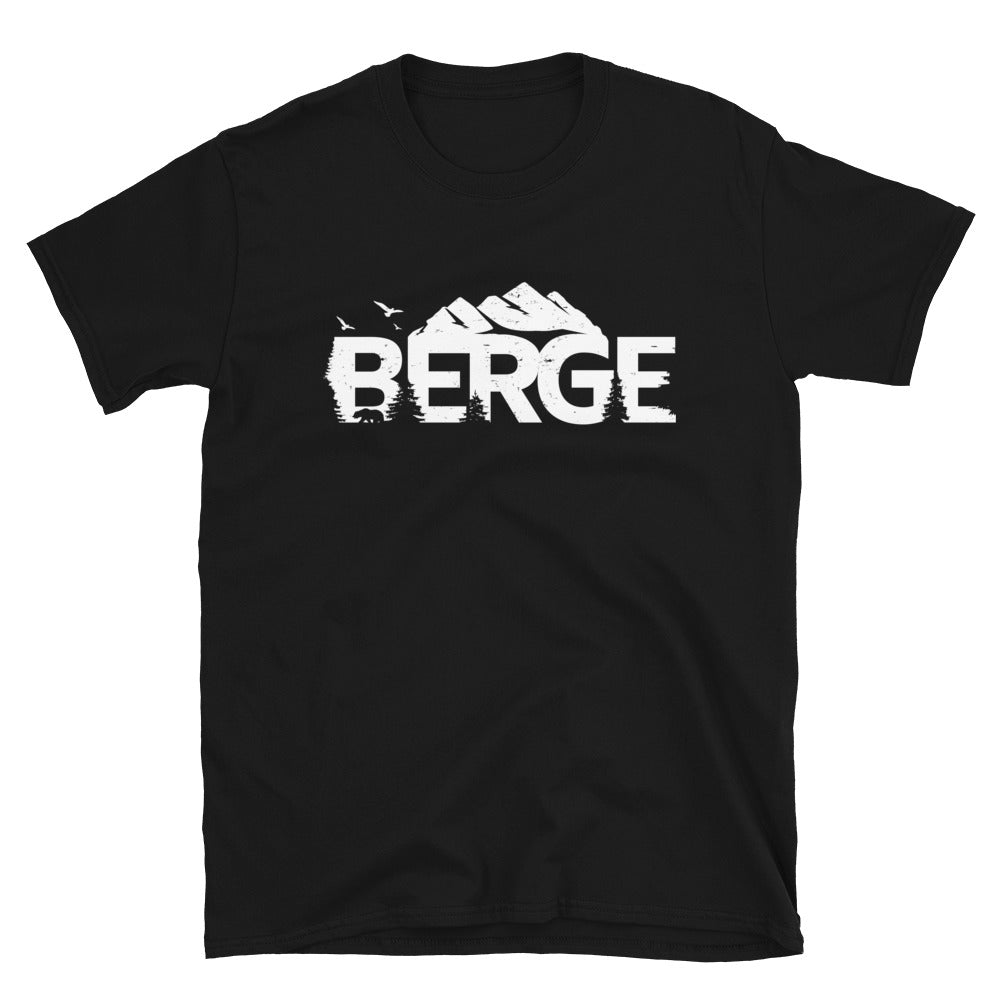 Berge - T-Shirt (Unisex) berge Black