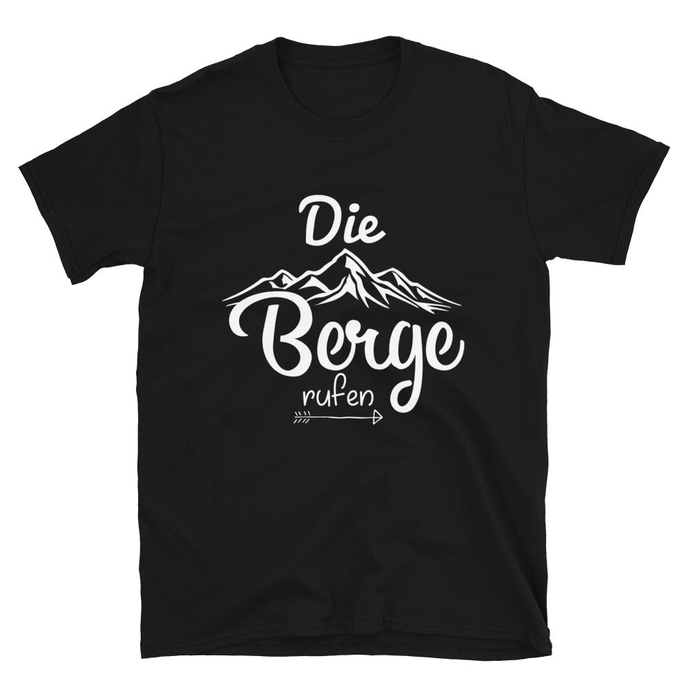 Berge Rufen - T-Shirt (Unisex) berge wandern Black