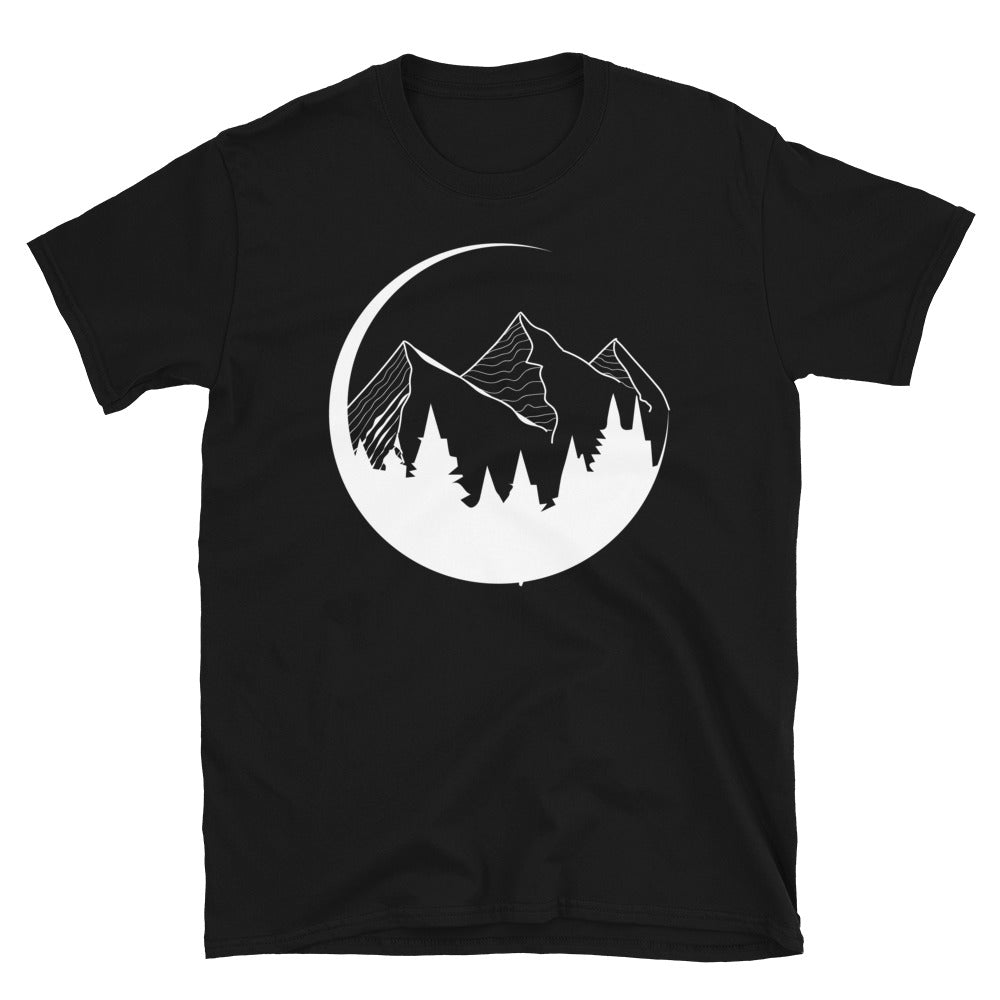 Kreis - Berg - T-Shirt (Unisex) berge Black