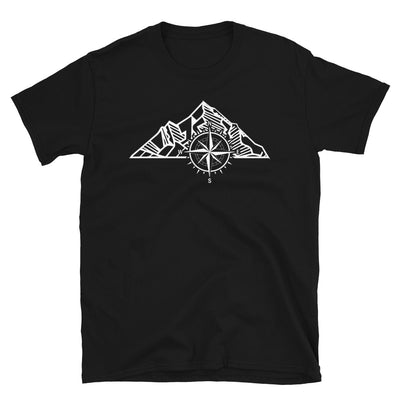 Kompass - Berg - T-Shirt (Unisex) berge Black