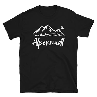 Alpenmadl - T-Shirt (Unisex) berge Black