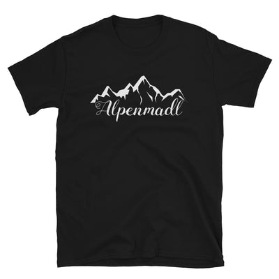 Alpenmadl - T-Shirt (Unisex) berge Black