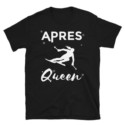 Après Queen - T-Shirt (Unisex) klettern ski Black