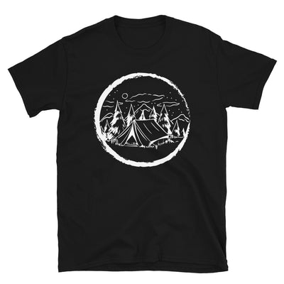 Kreis Und Camping - T-Shirt (Unisex) camping Black