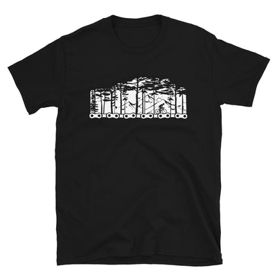 Fahrradkette Und Wald - T-Shirt (Unisex) fahrrad Black