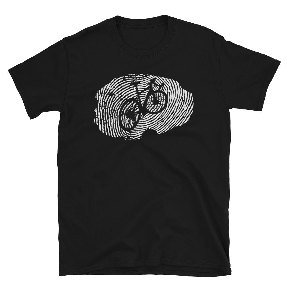 Fingerabdruck - Radfahren - T-Shirt (Unisex) fahrrad Black