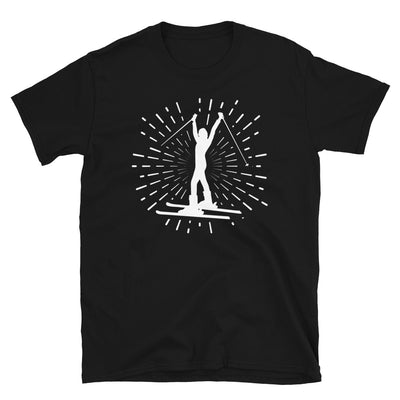 Feuerwerk Und Skifahren 1 - T-Shirt (Unisex) klettern ski Black