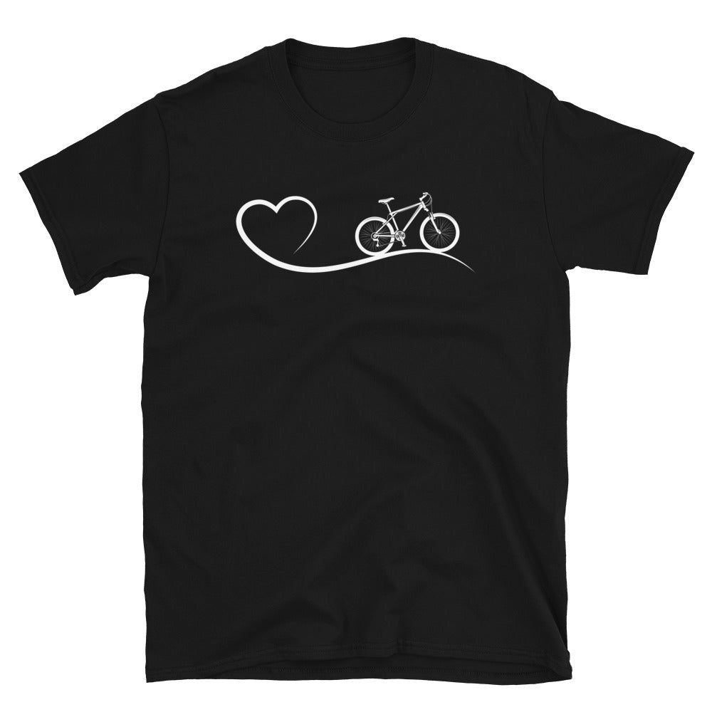 Herz 2 Und Radfahren - T-Shirt (Unisex) fahrrad Black