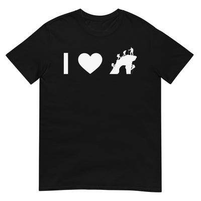 Herz Und Klettern - T-Shirt (Unisex) klettern xxx yyy zzz Black