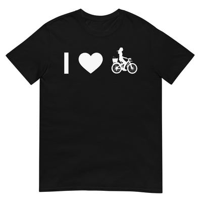 Herz Und Female Cycling - T-Shirt (Unisex) fahrrad xxx yyy zzz Black