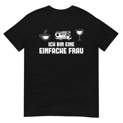 Ich Bin Eine Einfache Frau - T-Shirt (Unisex) camping xxx yyy zzz Black