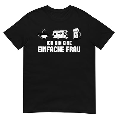 Ich Bin Eine Einfache Frau - T-Shirt (Unisex) camping xxx yyy zzz Black