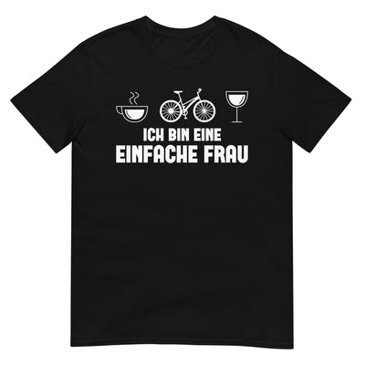 Ich Bin Eine Einfache Frau - T-Shirt (Unisex) fahrrad xxx yyy zzz Black