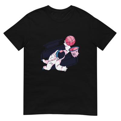 Astronaut beim Slam-Dunk in Schwerelosigkeit - Herren T-Shirt Other_Niches xxx yyy zzz Black