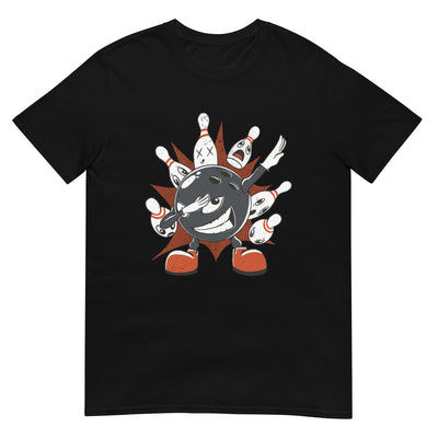 Bowling-Cartoon beim Dabben - Lustig - Herren T-Shirt Other_Niches xxx yyy zzz Black