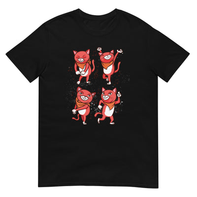 Katzen tanzen zur Musik - Herren T-Shirt Other_Niches xxx yyy zzz Black