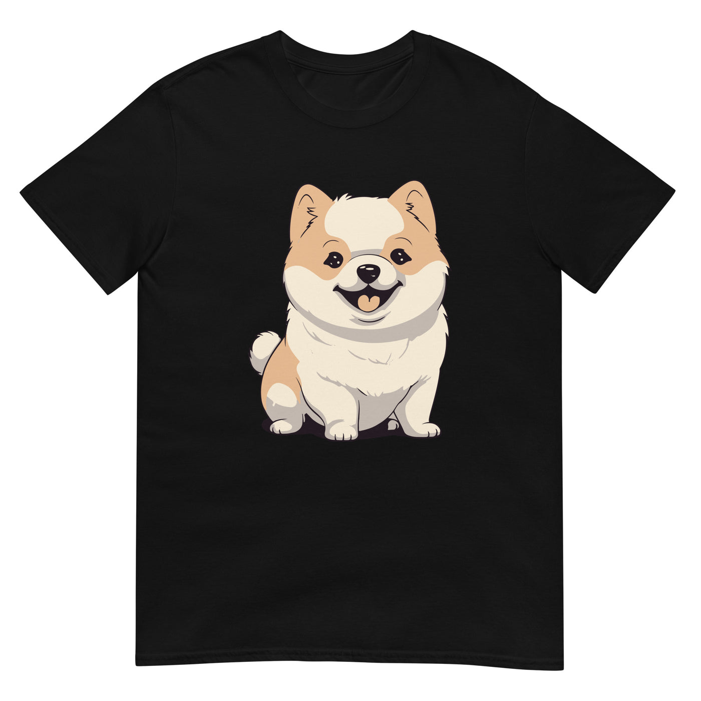 Fröhlicher Corgi aus der Kollektion "Happy Paws" - Herren T-Shirt Other_Niches xxx yyy zzz Black