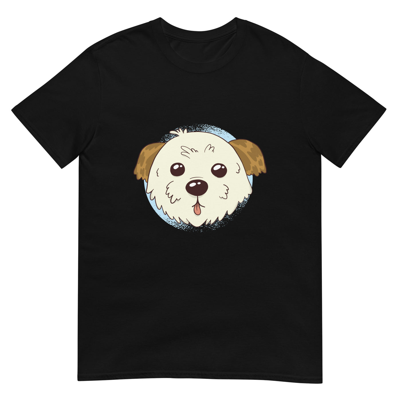 Niedlicher Morkie Hund - Porträtgesicht - Herren T-Shirt Other_Niches xxx yyy zzz Black