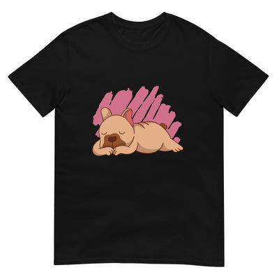 Schlafende französische Bulldogge - Herren T-Shirt Other_Niches xxx yyy zzz Black