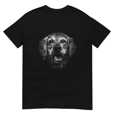 Golden Retriever - Monochrome Fotografie - Herren T-Shirt Other_Niches xxx yyy zzz Black