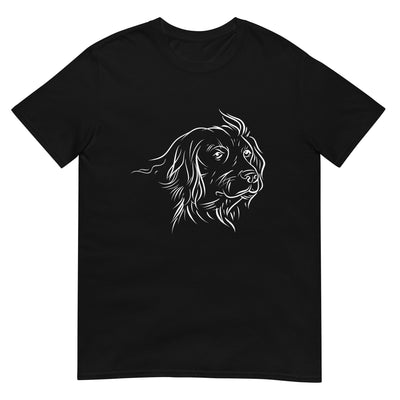 Monochrome Skizze eines Kleinen Münsterländers - Herren T-Shirt Other_Niches xxx yyy zzz Black