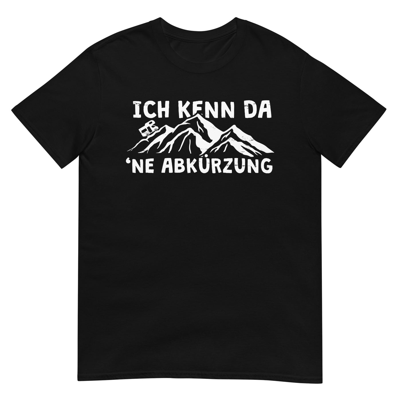 Ich kenn da ne Abkürzung - Wohnmobil - T-Shirt (Unisex) camping xxx yyy zzz Black