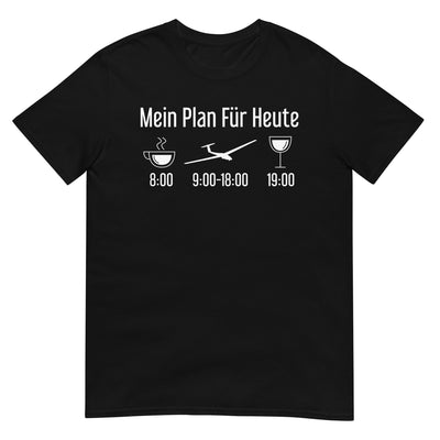 Mein Plan Für Heute - T-Shirt (Unisex) berge xxx yyy zzz Black