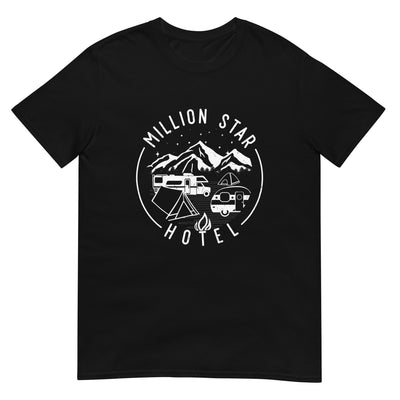 Million Star Hotel - T-Shirt (Unisex) camping xxx yyy zzz Black