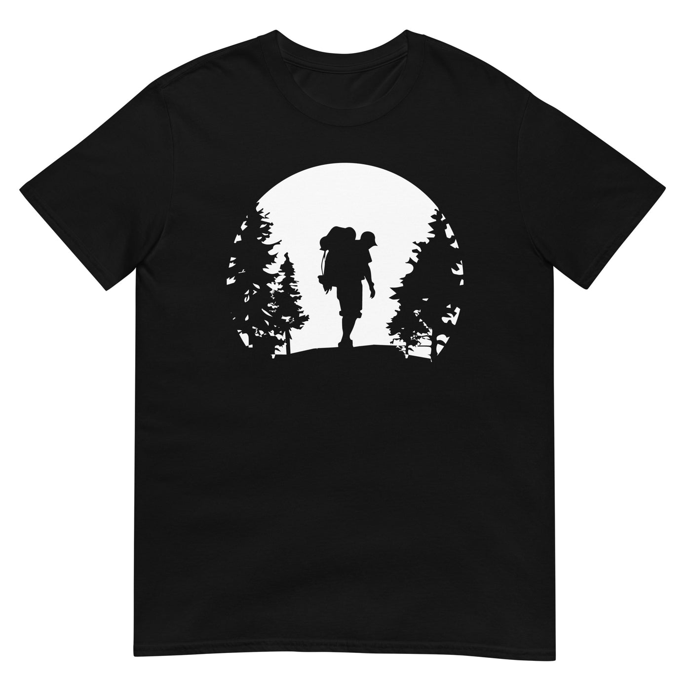 Moon - Wandern - (10) - T-Shirt (Unisex) wandern xxx yyy zzz Black