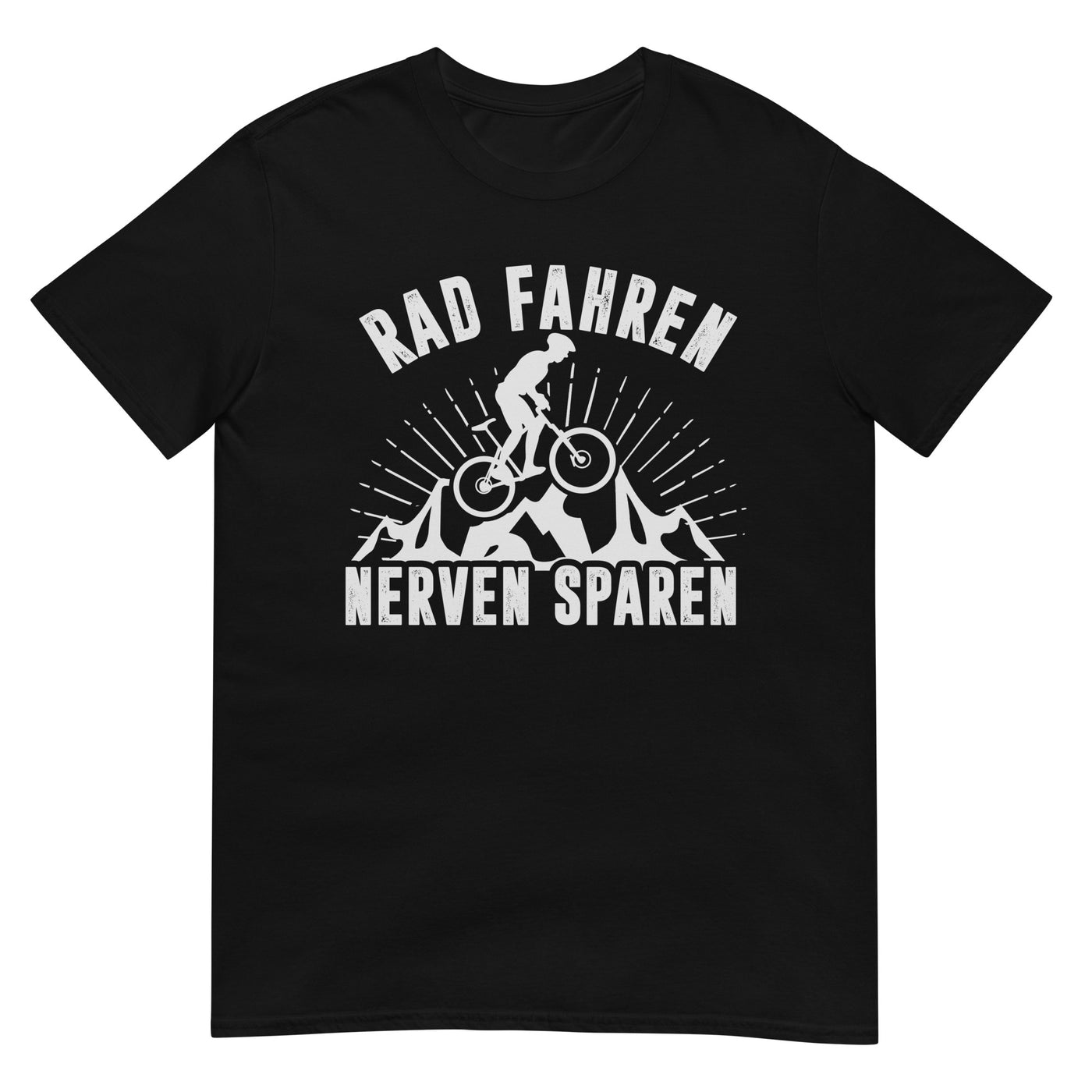 Rad fahren Nerven sparen - T-Shirt (Unisex) fahrrad xxx yyy zzz Black