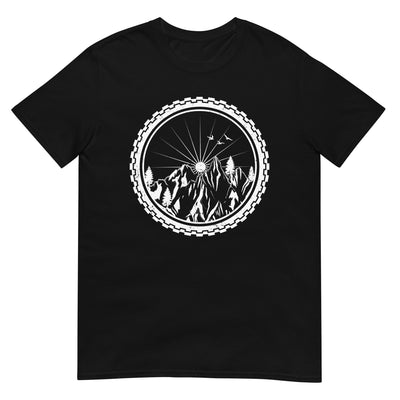 Rad mit Bergen drinnen - T-Shirt (Unisex) fahrrad xxx yyy zzz Black