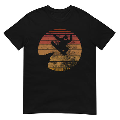 Retro - Snowboarding - T-Shirt (Unisex) snowboarden xxx yyy zzz Black