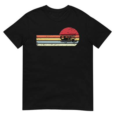 Sonne und Retro Linies - Camping Van - T-Shirt (Unisex) camping xxx yyy zzz Black