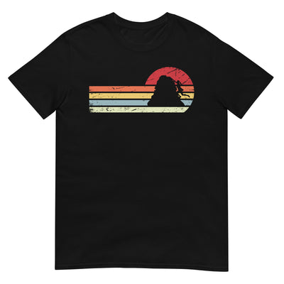 Sonne und Retro Linies - Frau Klettern - T-Shirt (Unisex) klettern xxx yyy zzz Black