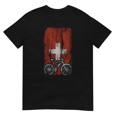 Schweizer Flagge und Ebike - T-Shirt (Unisex) e-bike xxx yyy zzz Black